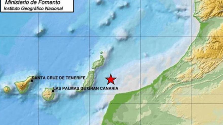 Un terremoto de 3,7 grados, sentido por los lanzaroteños