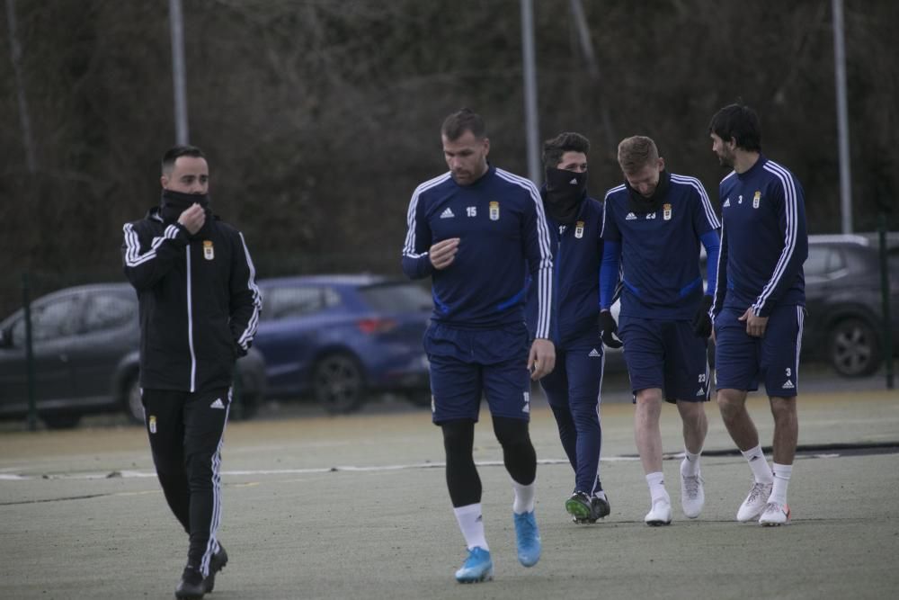 Entrenamiento del Real Oviedo