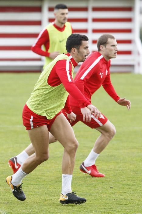 Entrenamiento del Sporting