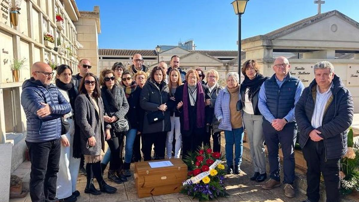 La familia de Pedro Morro Payeras ha podido enterrarlo junto a su hermana.