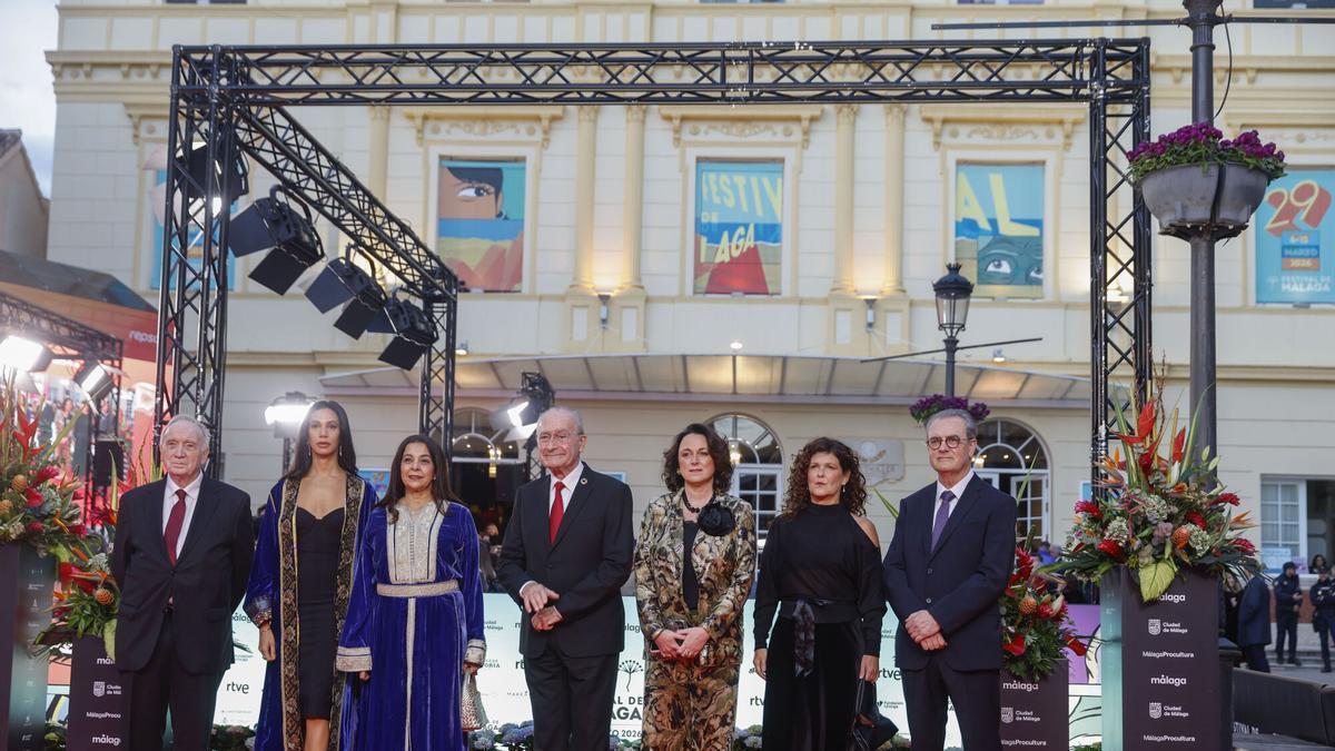 FESTIVAL DE MÁLAGA | Málaga despliega su alfombra roja para la primera de muchas noches