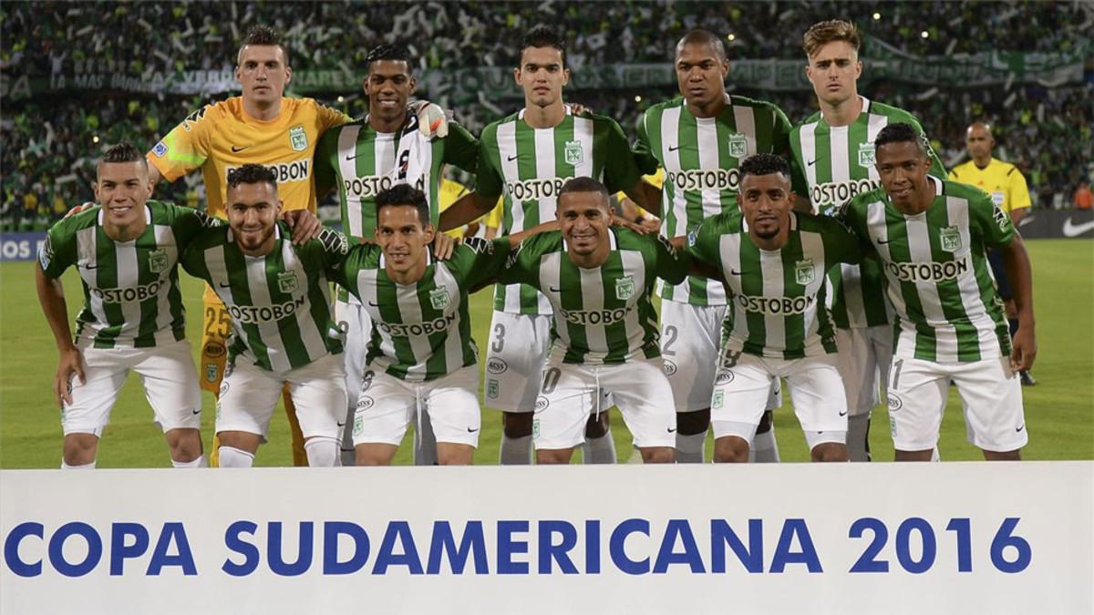 El Atlético Nacional, rival del Chapecoense