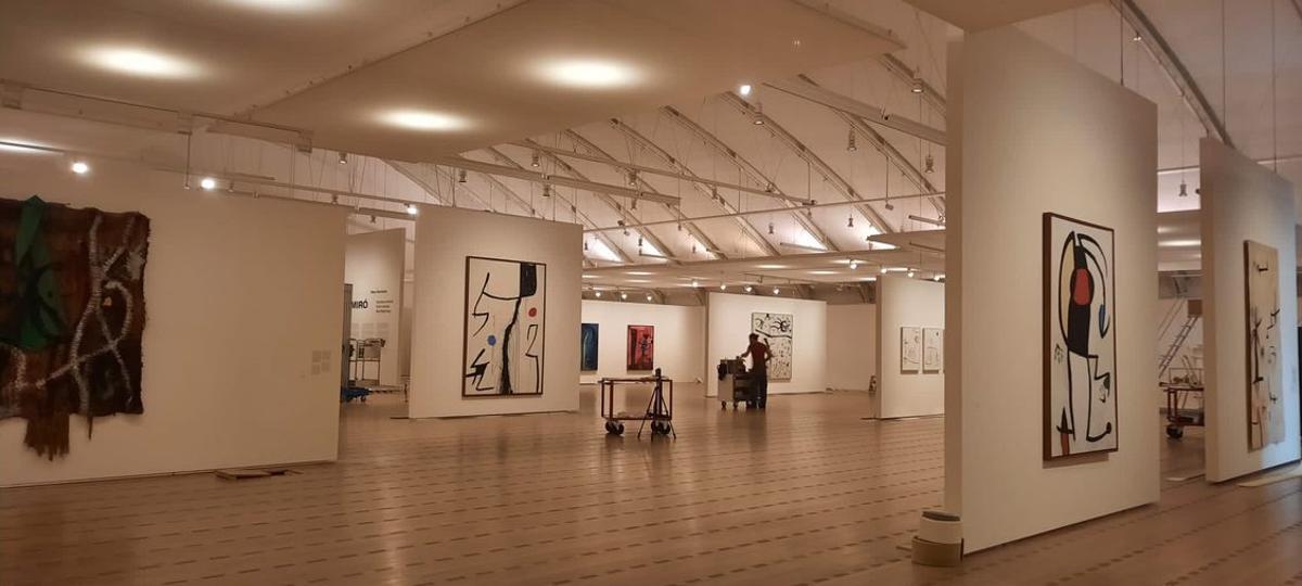 Die Ausstellung in Bern zeigt Werke von Miró, die auf Mallorca entstanden sind.