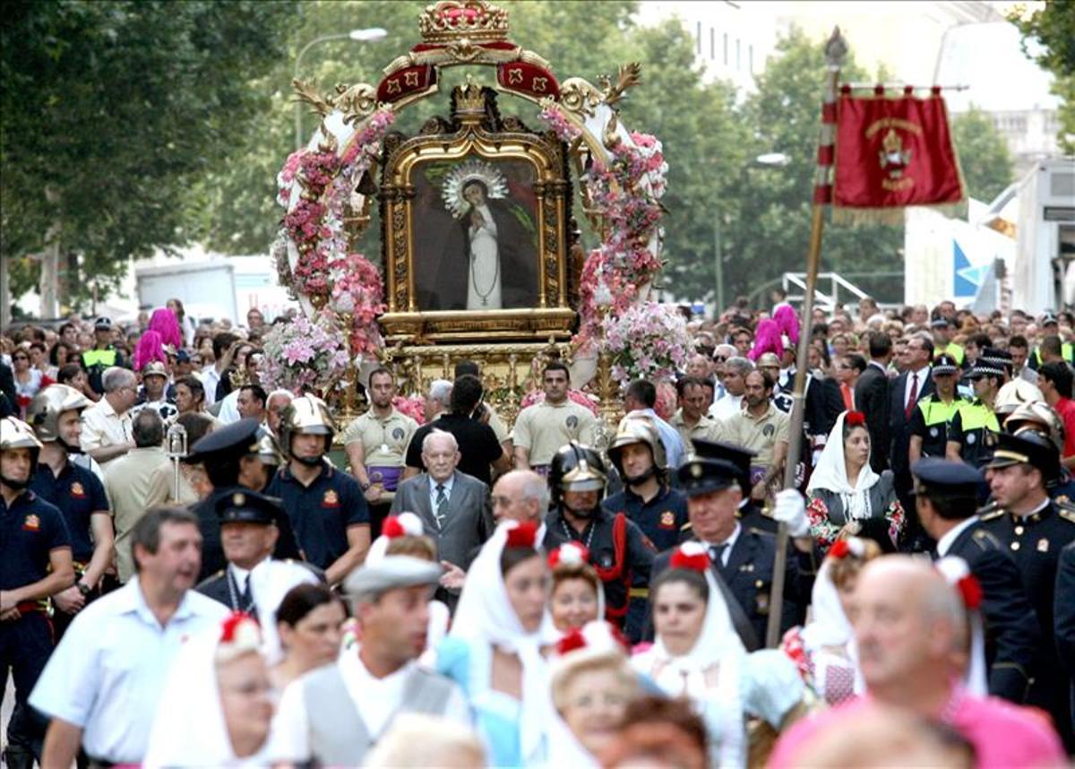 La procesión saldrá de la Iglesia de la Virgen de la Paloma a las 19:30 horas