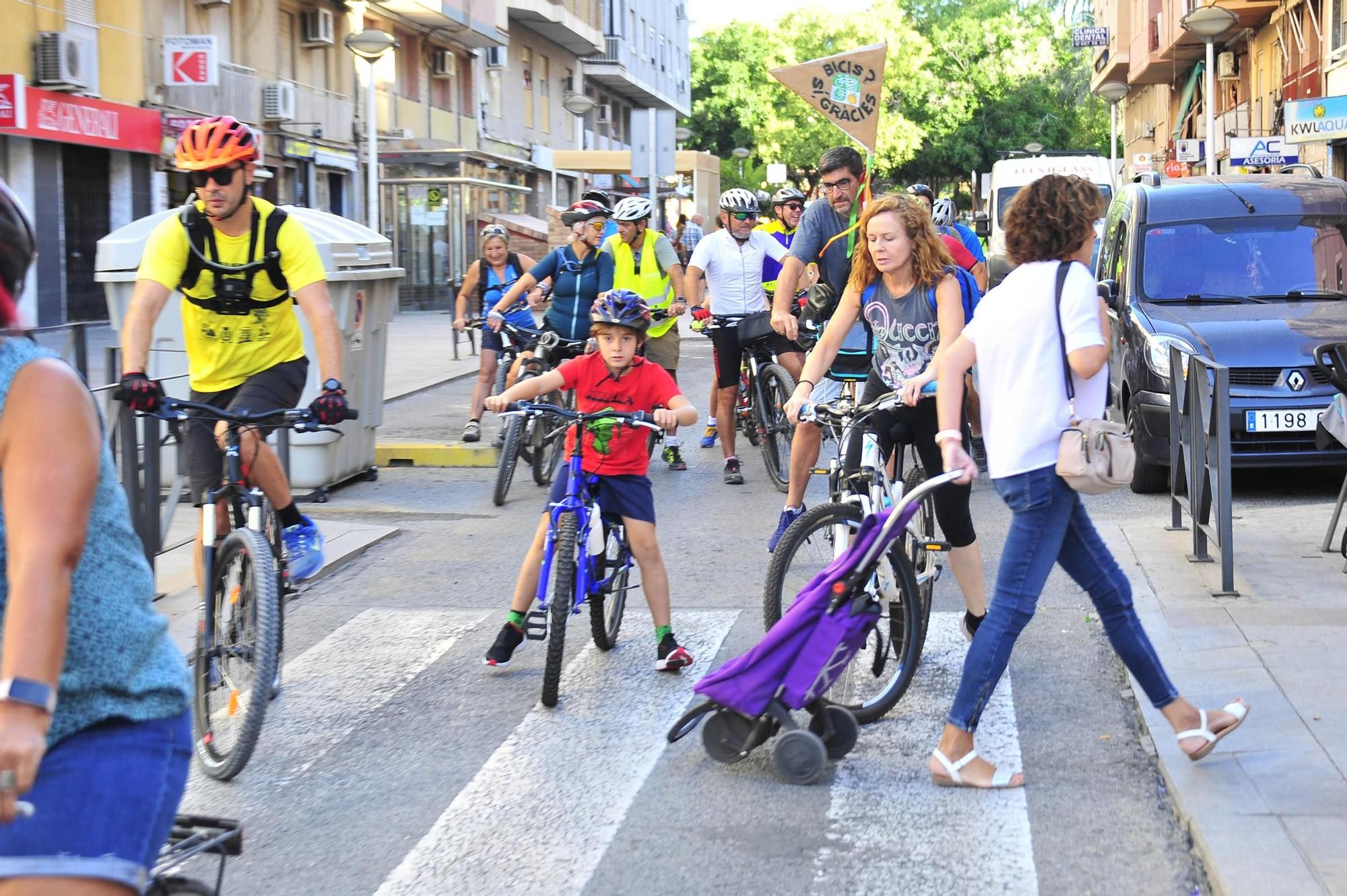 Segunda 'bicifestación' en Elche