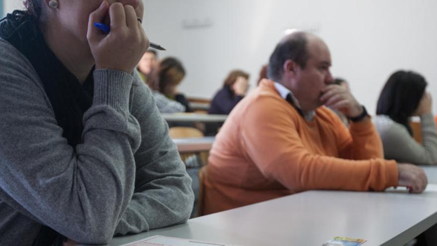 Imagen de una de las últimas oposiciones de Sanidad