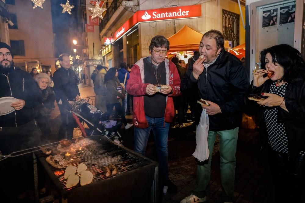 La Revetla de Sant Sebastià 2017 desafía al frío