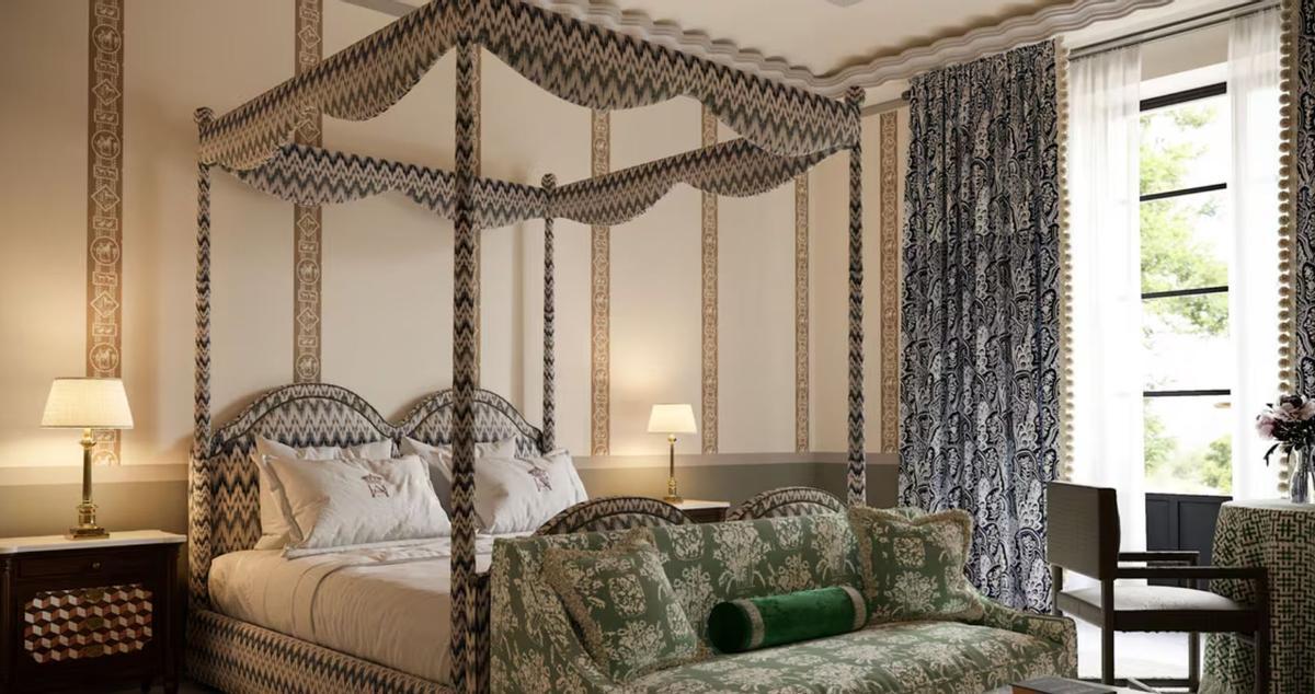 Suite Alfonso XIII, en la que podría estar alojada Rosalía durante su estancia en Sevilla