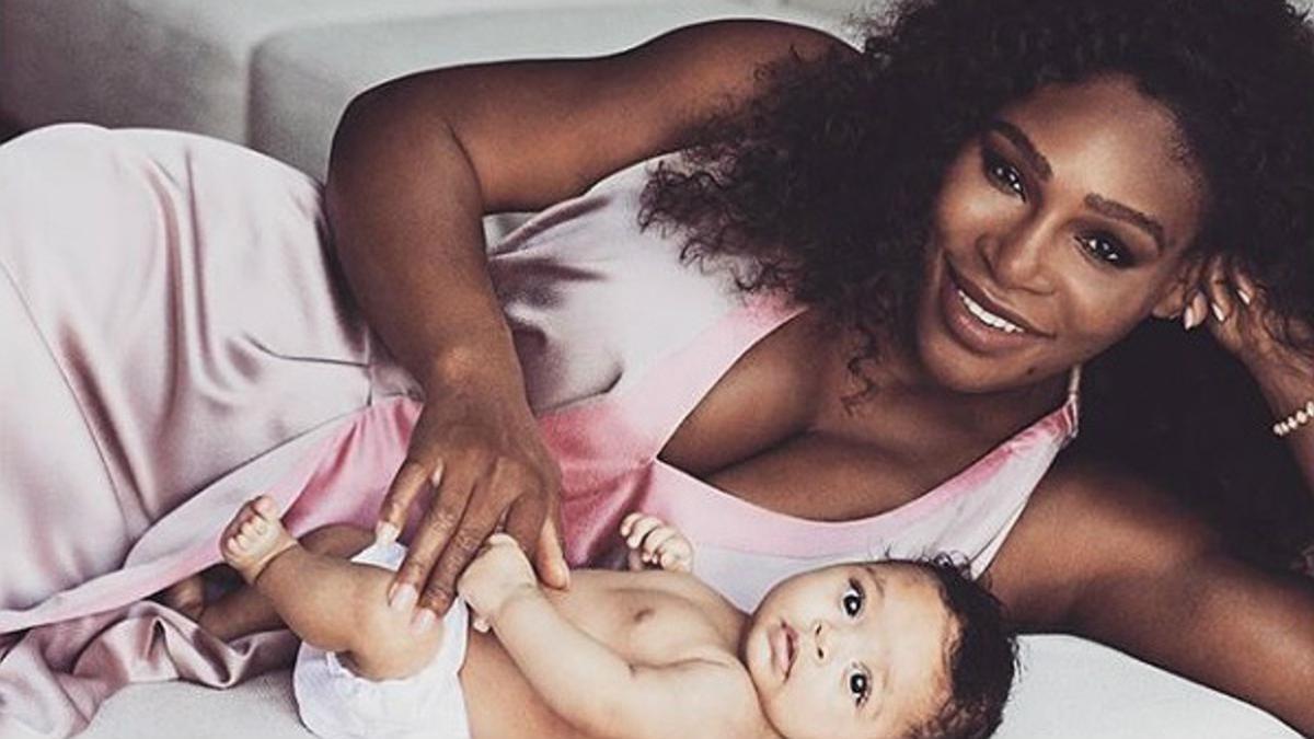 Serena Williams y su hija