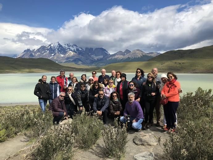 Un grupo de canarios en su aventura por el mar de Drake