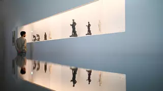 Pablo Serrano se 'encuentra' con su maestro Goya en Zaragoza