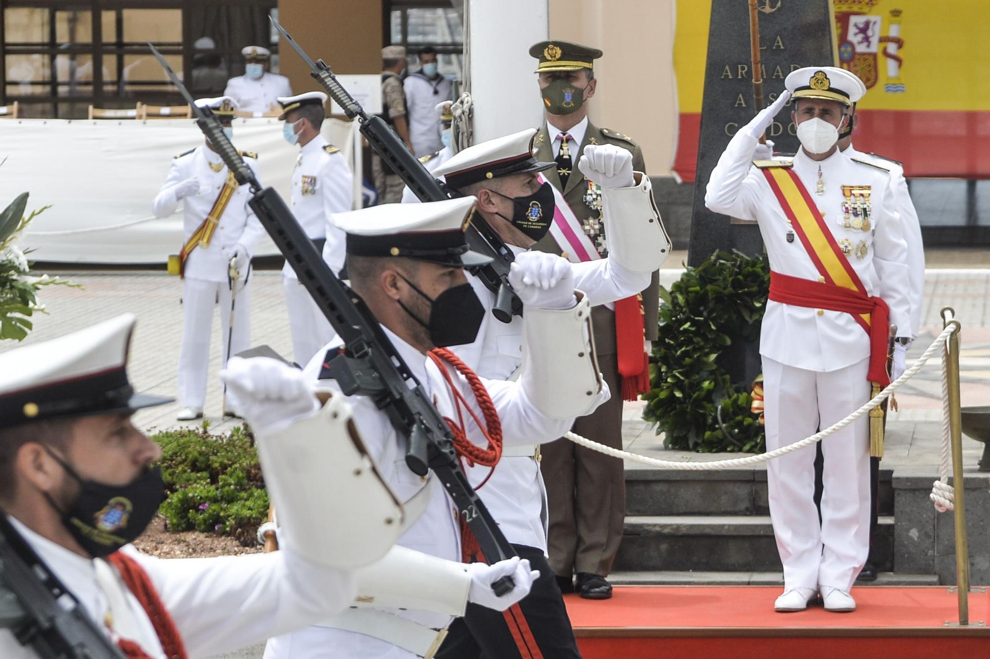 La Armada celebra la festividad del Carmen en Las Palmas de Gran Canaria (16/07/2021)