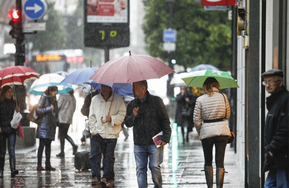 Ola de frío y lluvias en el Principado