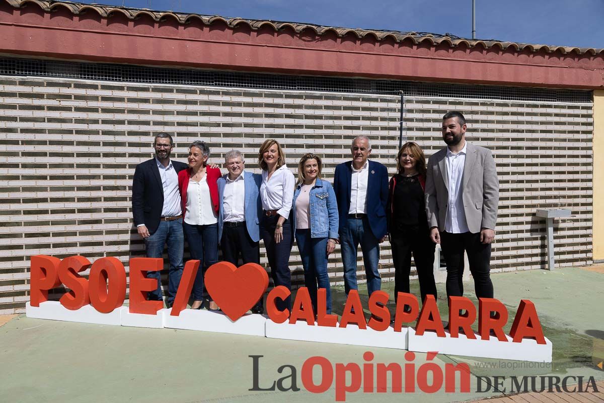 Presentación de José Vélez como candidato del PSOE a la presidencia de la Comunidad