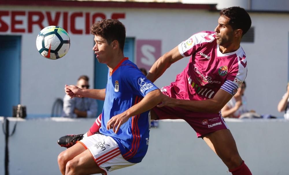 Real Oviedo - Valladolid, en imágenes