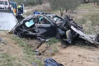 L'accident de Palau-saverdera situa l'Alt Empordà com la comarca amb més morts en sinistres viaris del 2023