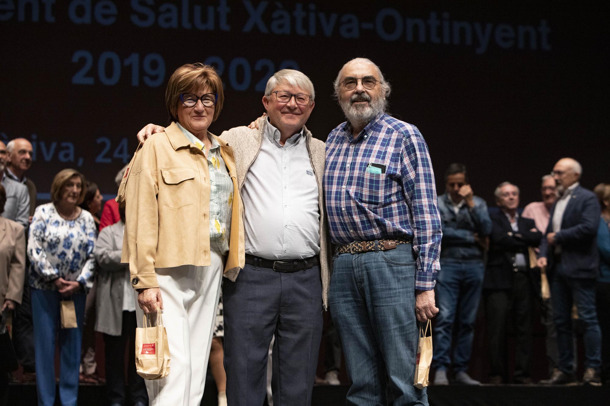 Homenaje a los jubilados del Departamento de Salud Xàtiva-Ontinyent 2019 - 2022