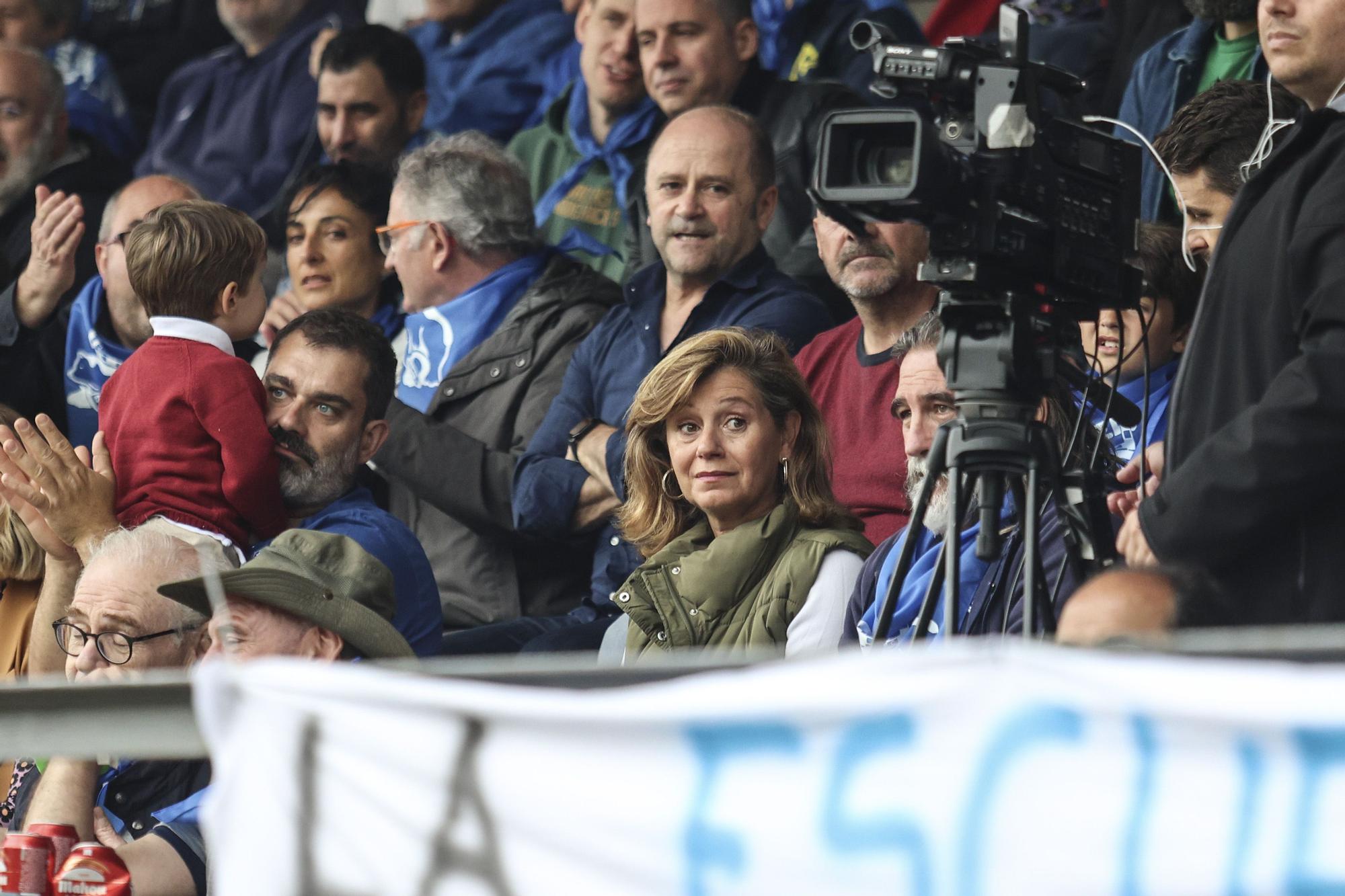 Fiesta del Real Oviedo Rugby tras ascender a División de Honor B