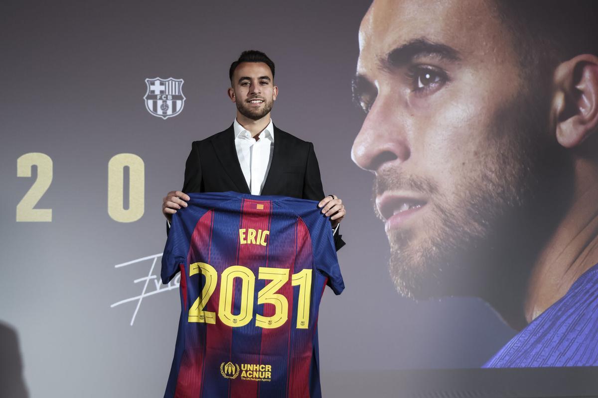 Eric García renova amb el Barça fins al 2031: «El somni és poder jugar tota la meva vida aquí»