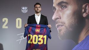 Eric García renova amb el Barça fins al 2031: «El somni és poder jugar tota la meva vida aquí»