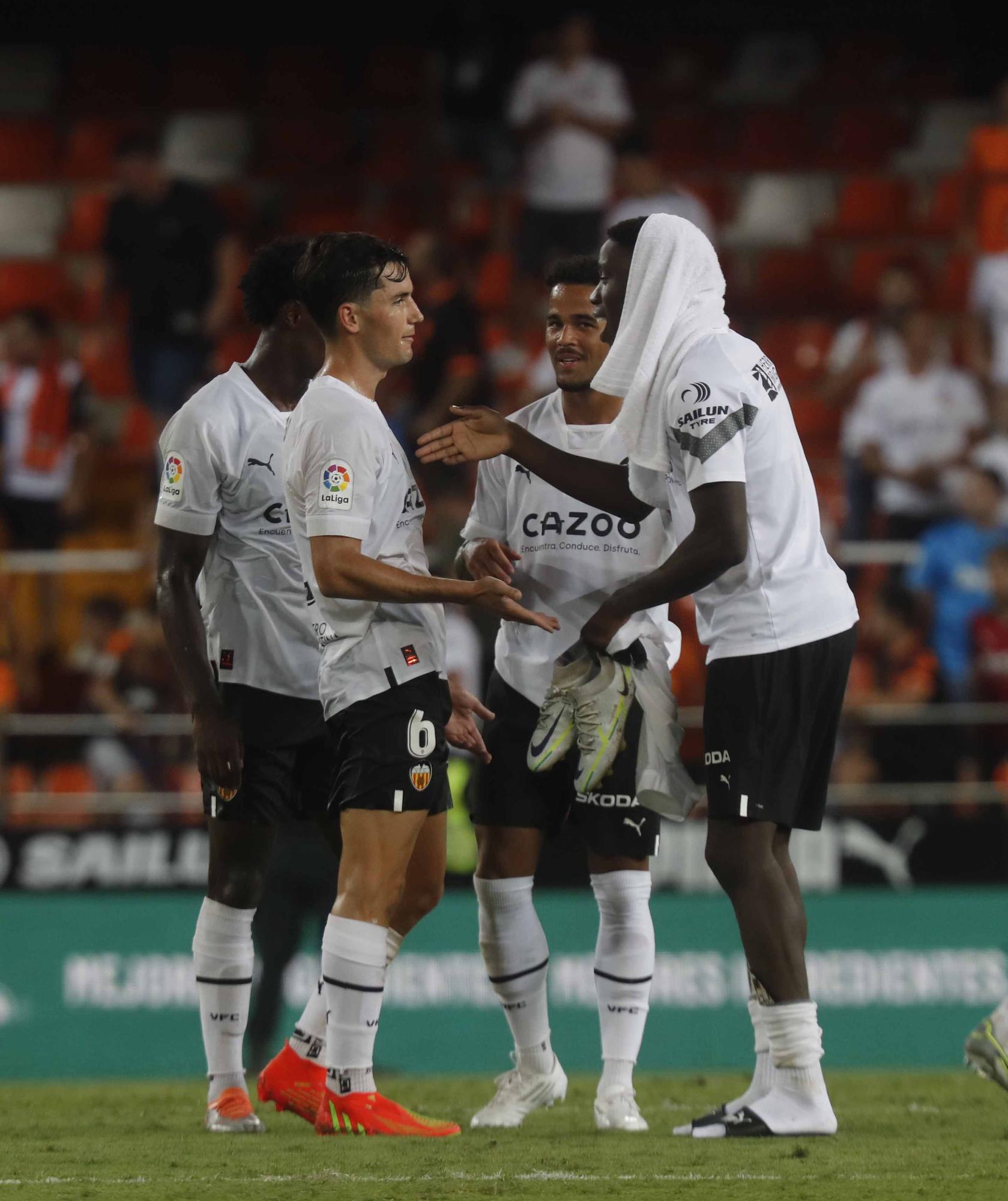 El Valencia - Celta en imágenes