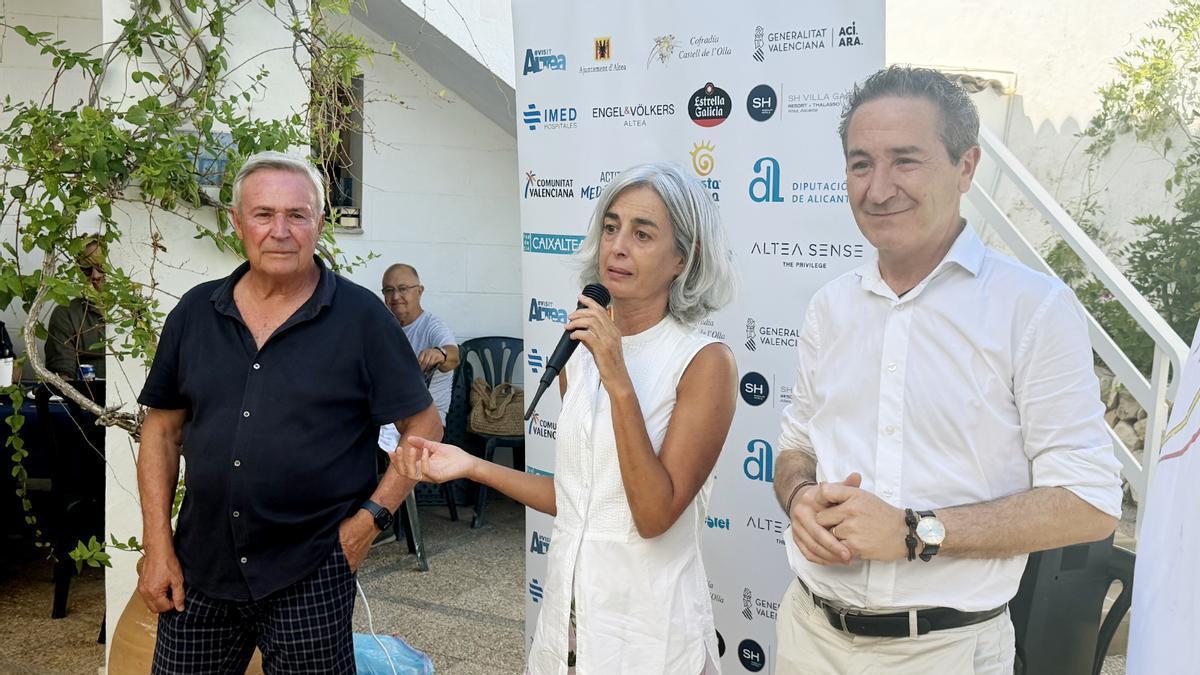 Beatriz Lorente-Sorolla, pregonera del Castell de l'Olla 2026, dedica unas palabras al evento pirotécnico