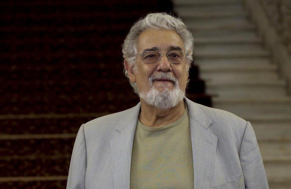 Plácido Domingo, en el Liceu de Barcelona.