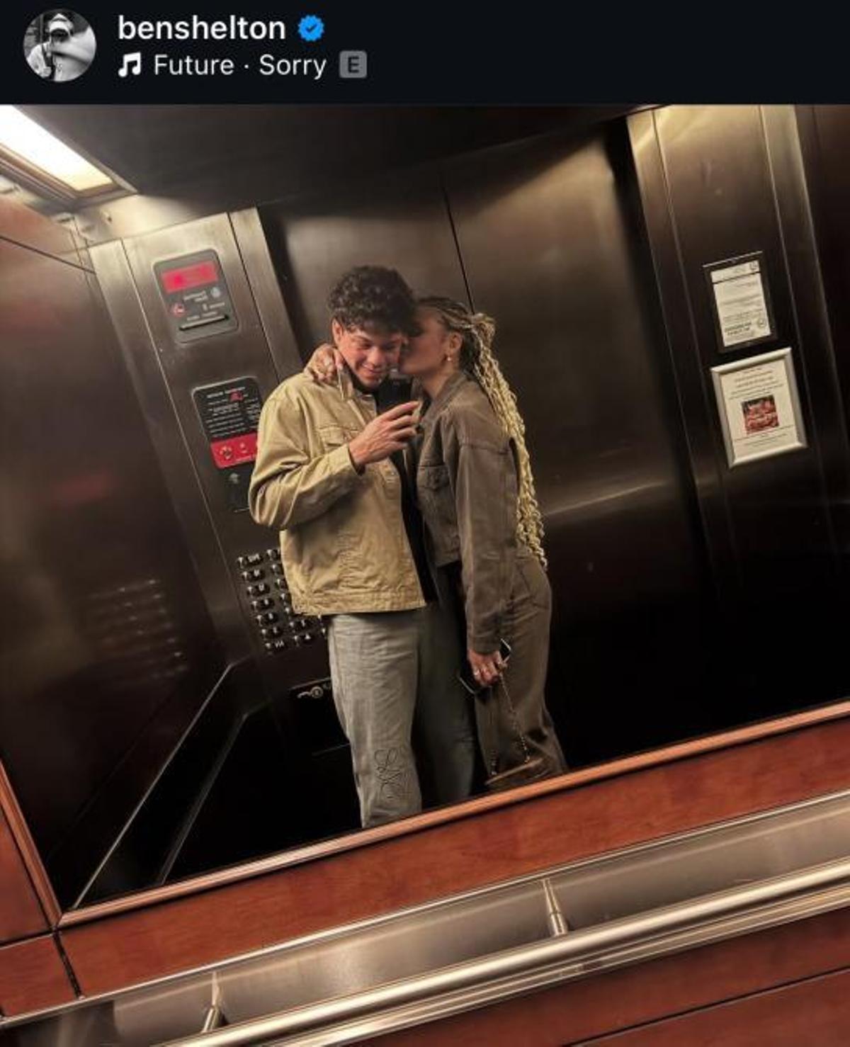 El 'story' de Ben Shelton que confirma la relación con Trinity Rodman.