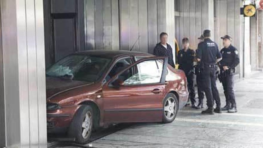 Cinco heridos al ser arrollados por un conductor novel en Palma