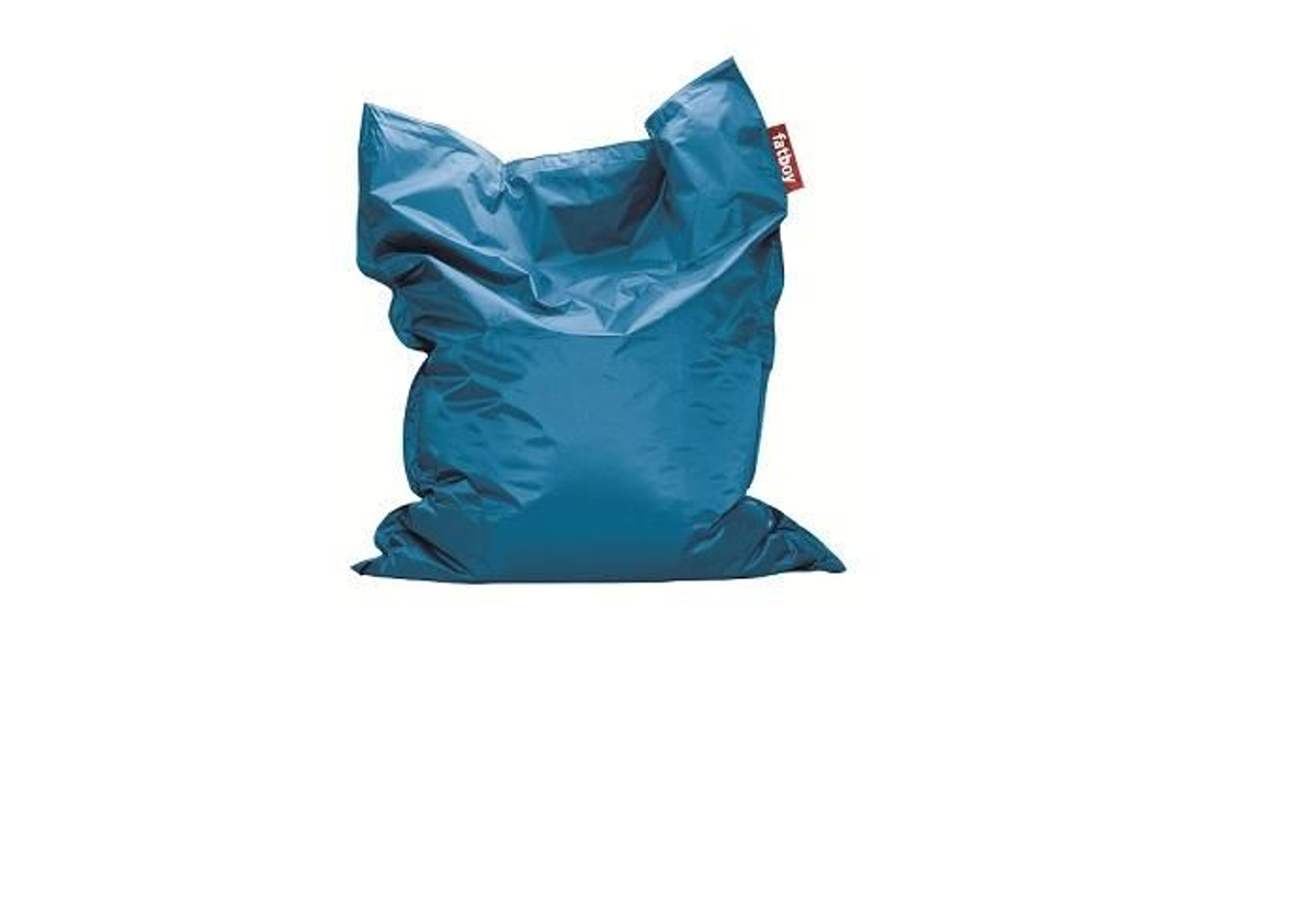 Puf azul de Fatboy y vente privee
