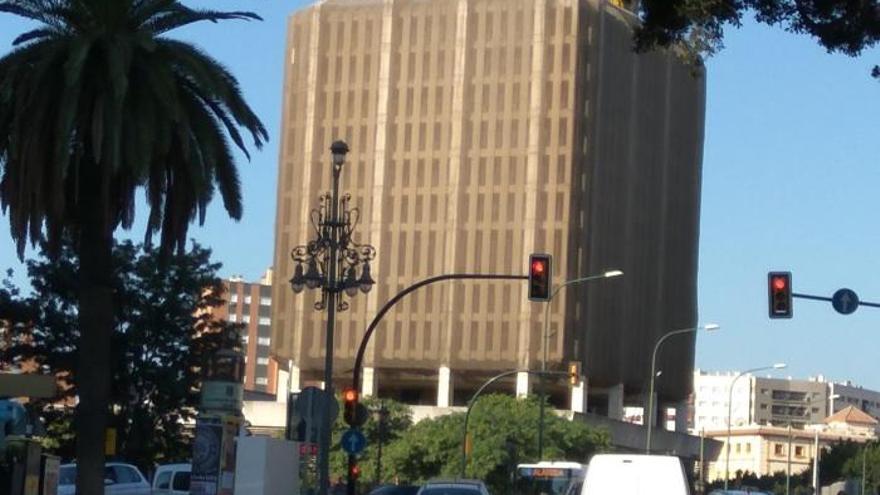 Antiguo edificio de Correos en Málaga.