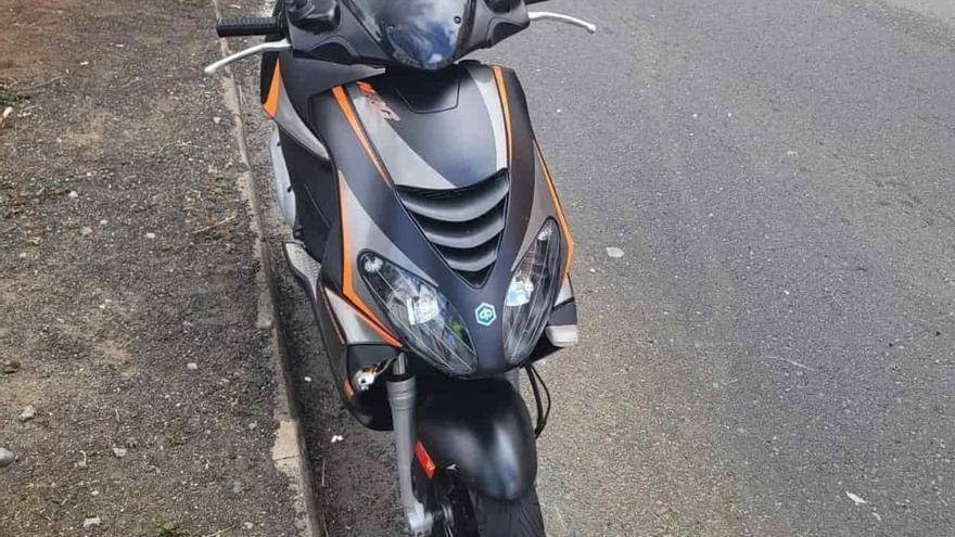 Herido un motorista en un accidente de tráfico en Salto del Negro