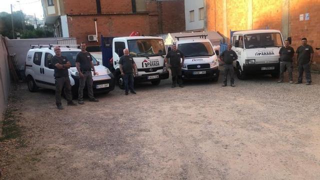 L’equip de Construccions Ramon Parada.