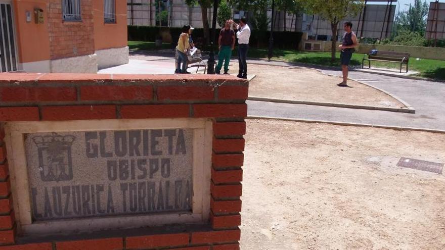 Glorieta del barrio de Nueva York