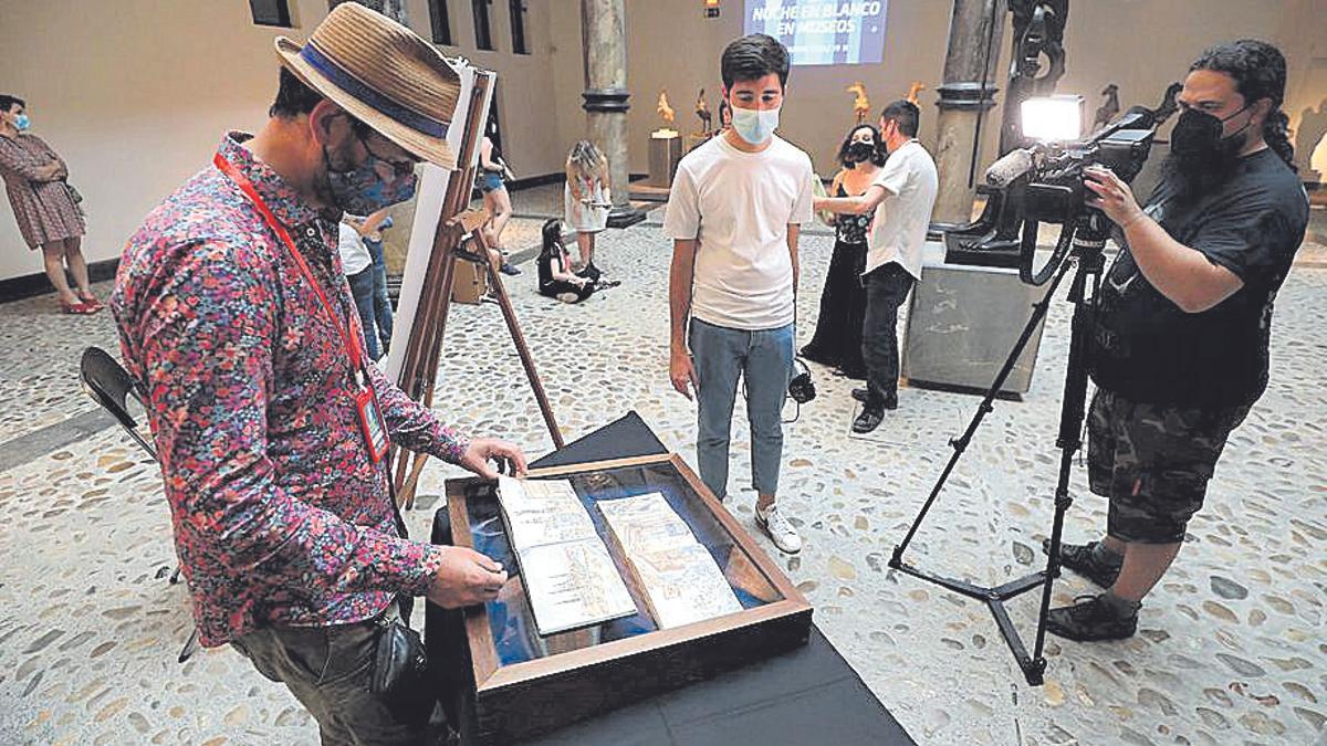 El Pablo Gargallo, con el francés Lapin, fue el lugar más visitado de la jornada.