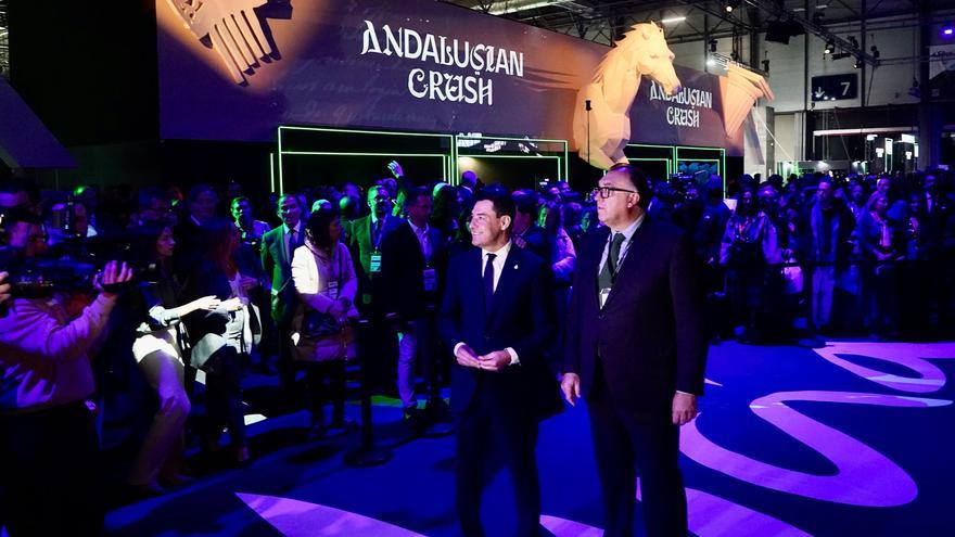 La jornada inaugural del stand de Andalucía en Fitur 2024, en imágenes