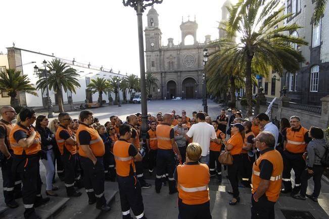 CONCENTRACION MANIFESTACION TRABAJADORES ZONAS ...