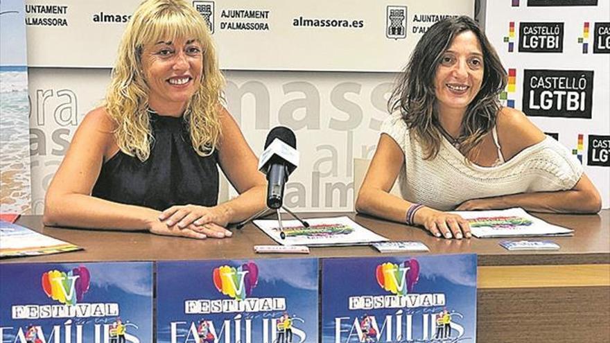 Almassora visibiliza con juegos y poesía a las familias LGTBI