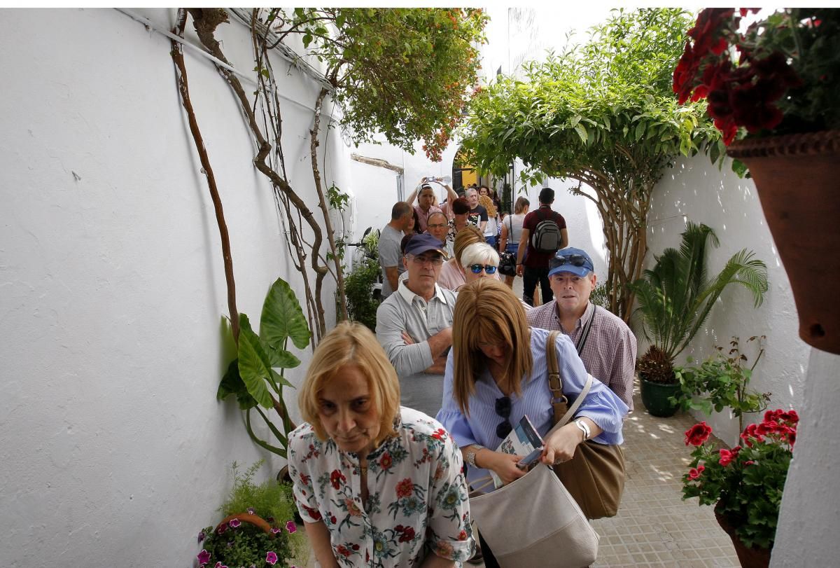 Apurando la fiesta de los patios por la Judería