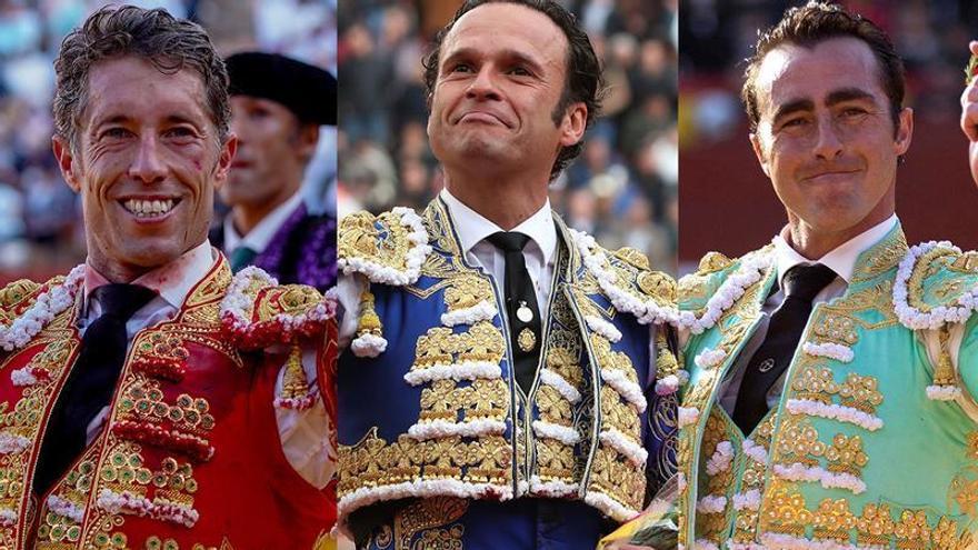 El Fandi indulta a ‘Gorrión’ y los tres toreros salen a hombros