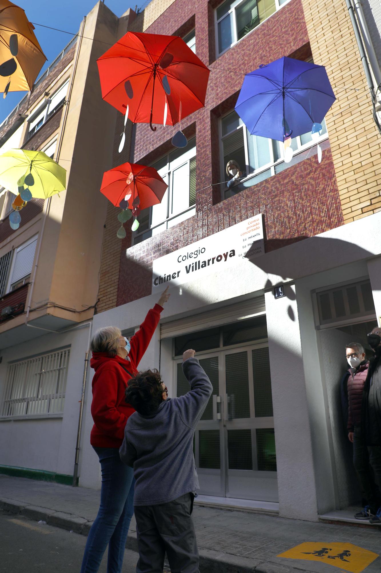 Pluja de desitjos pel Dia de la Pau