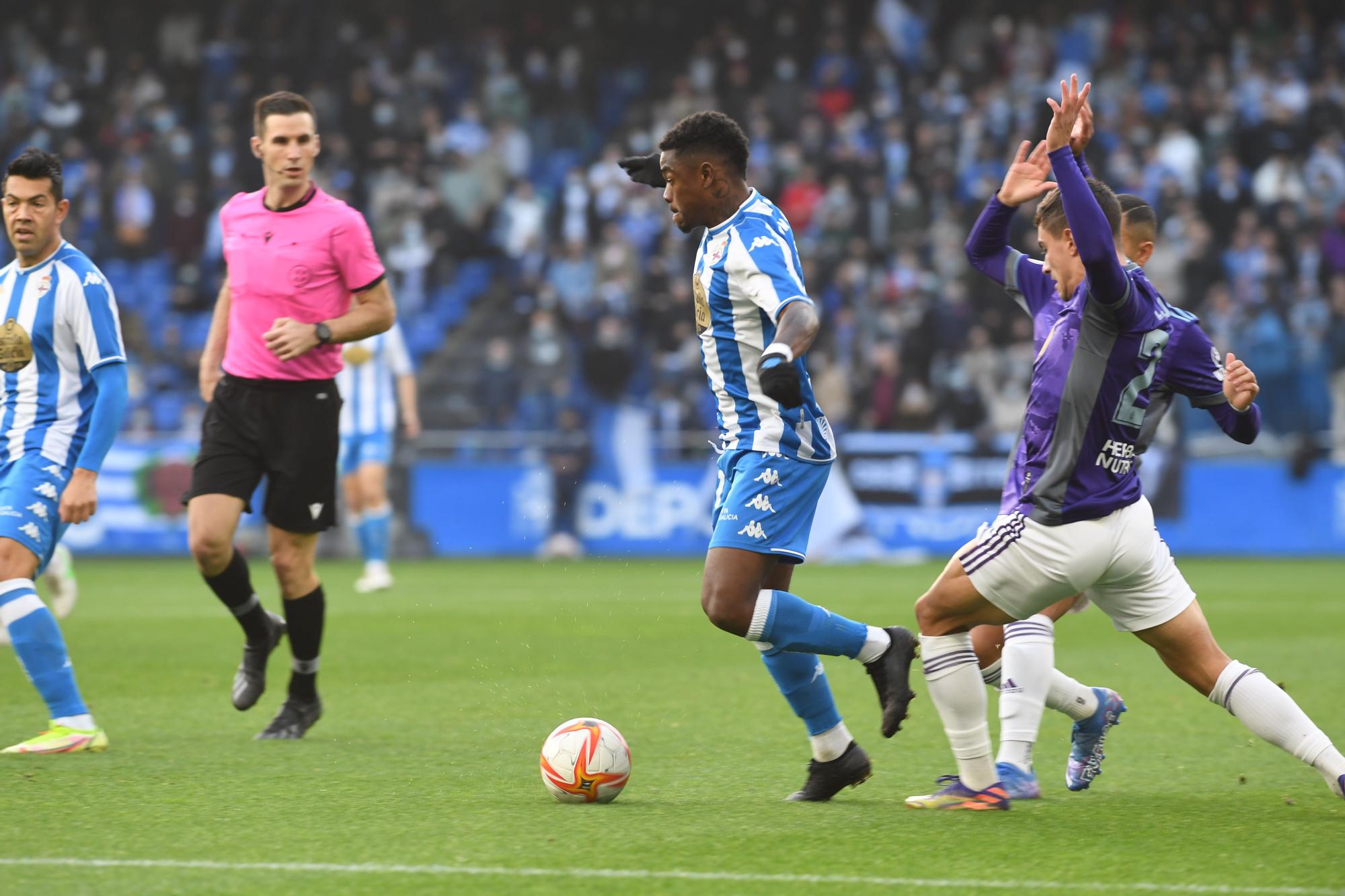 El Dépor le gana 3-0 al Valladolid Promesas