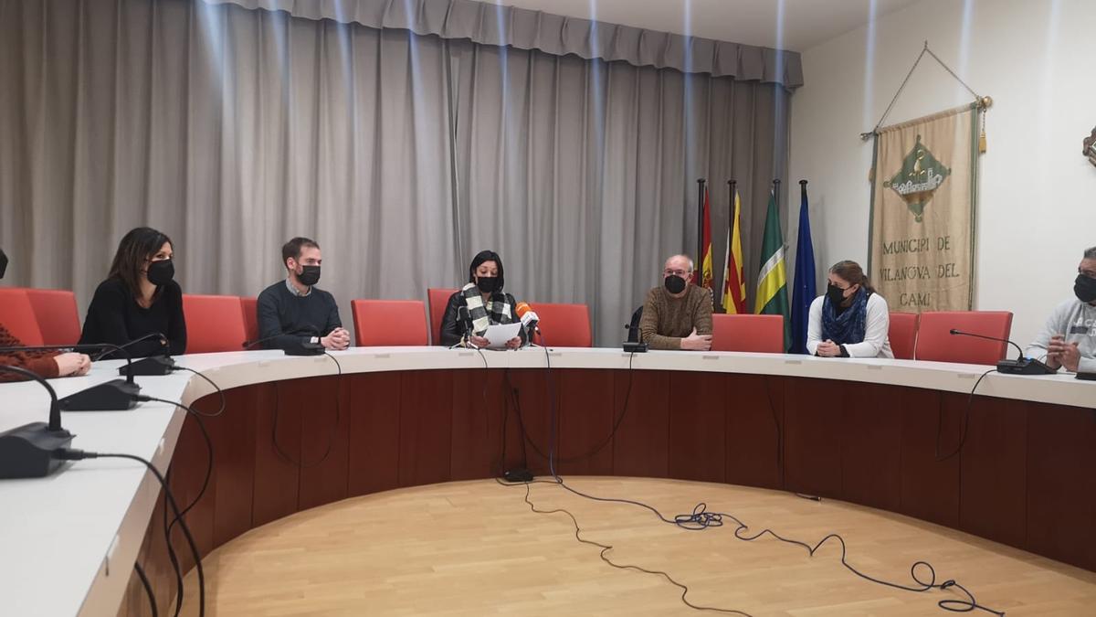 La reunió per debatre el futur del nou radar de Vilanova del Camí