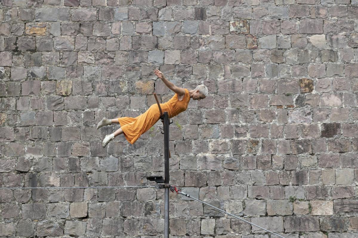 El castell de Munjüic se llena de circo como nuevo escenario de la Mercè