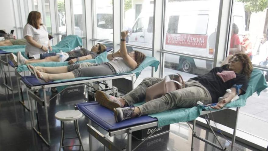 Décima campaña de donación de sangre de la Gestora de Festejos Populares de Elche