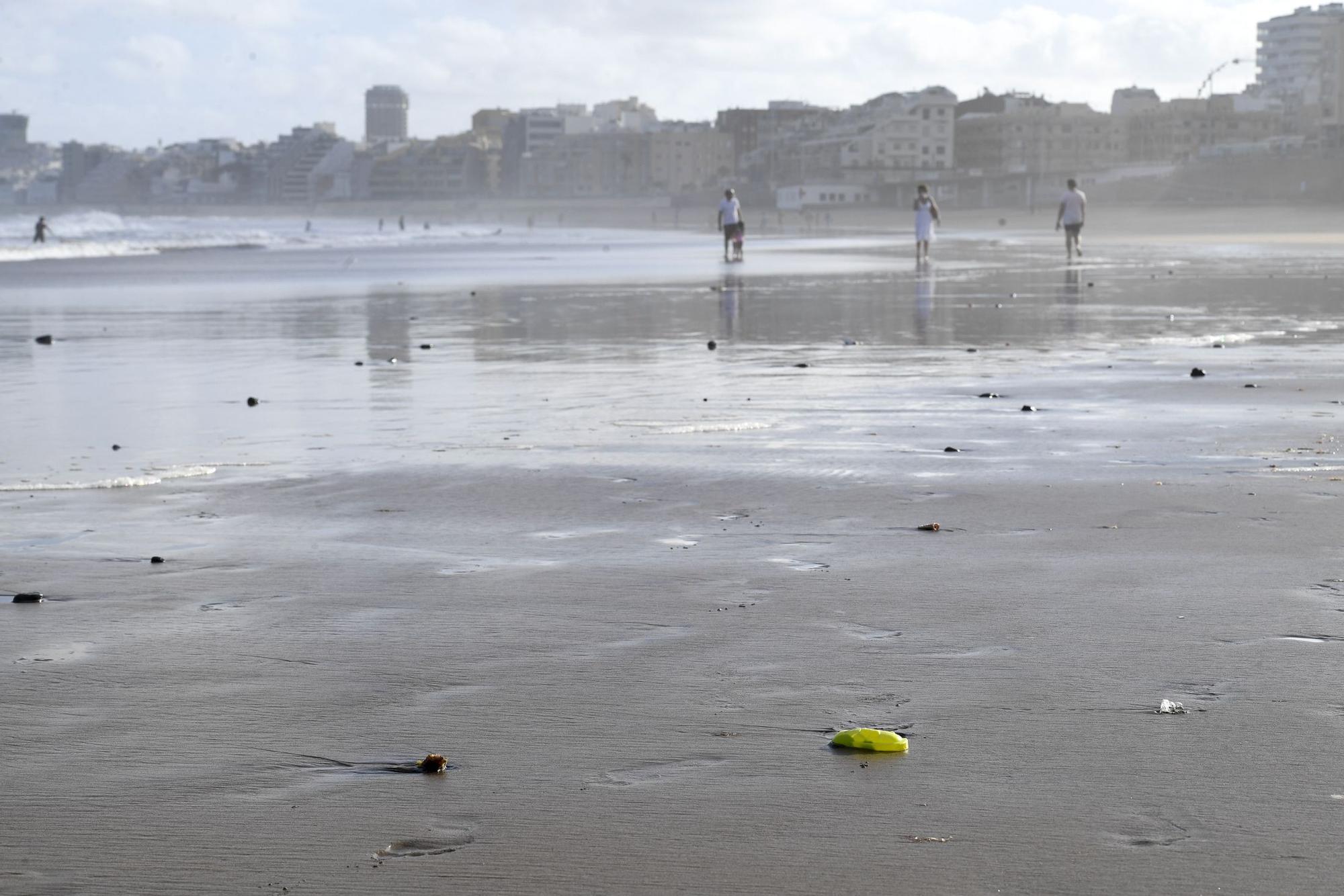 Microplásticos en Las Canteras