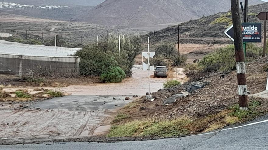 Lluvia en Gran Canaria