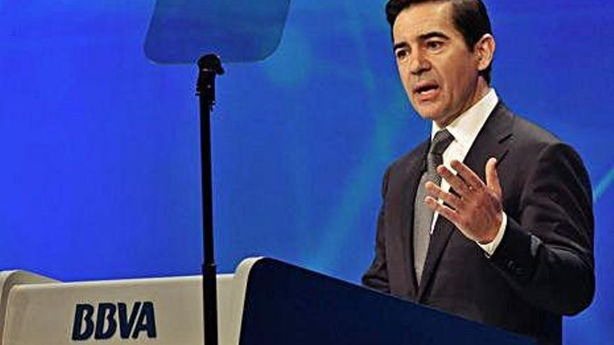 Carlos Torres, reelegit primer executiu del BBVA