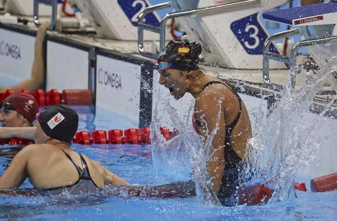 La nadadora Michelle Alonso, Medalla de Oro de Canarias 2017