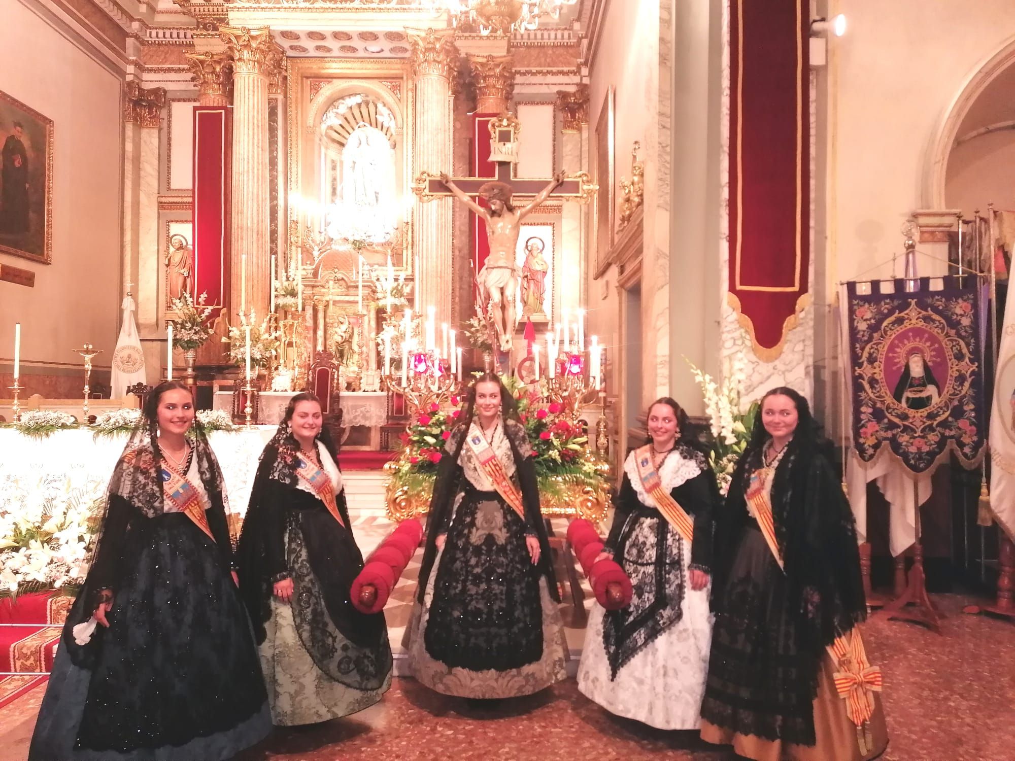 Actos religiosos del día del Santísimo Cristo en la Vall d'Uixó